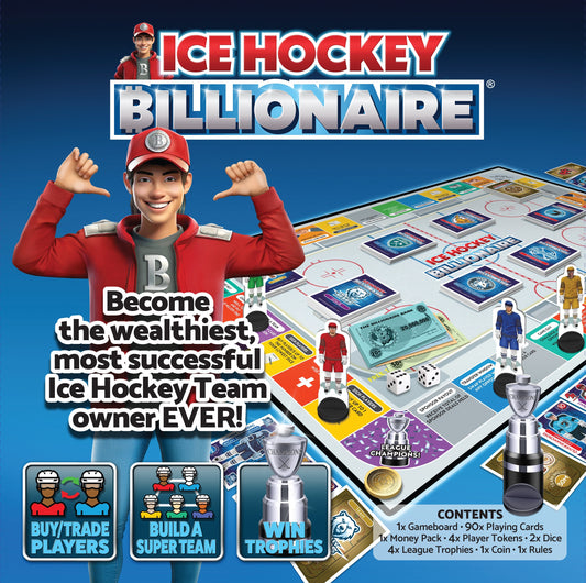Ice Hockey Billionaire โ The Strategy Trading Board Game
