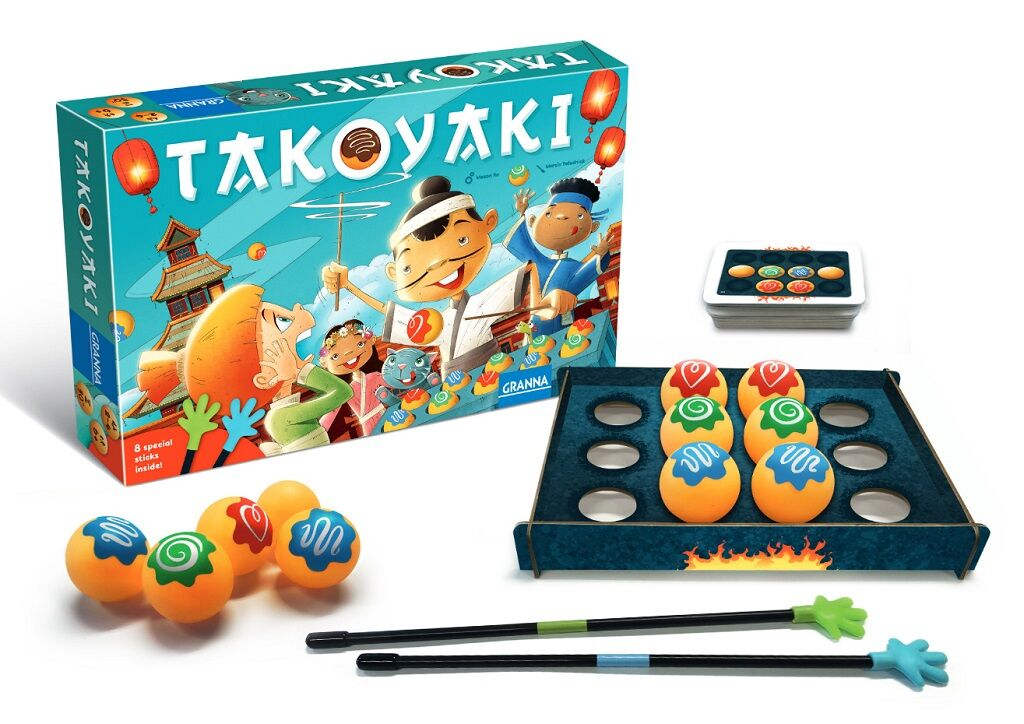 Takoyaki board game