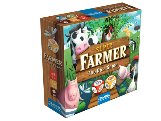 Super Farmer Dice Game angled view