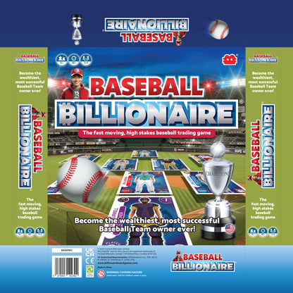 Baseball Billionaire lid wrap