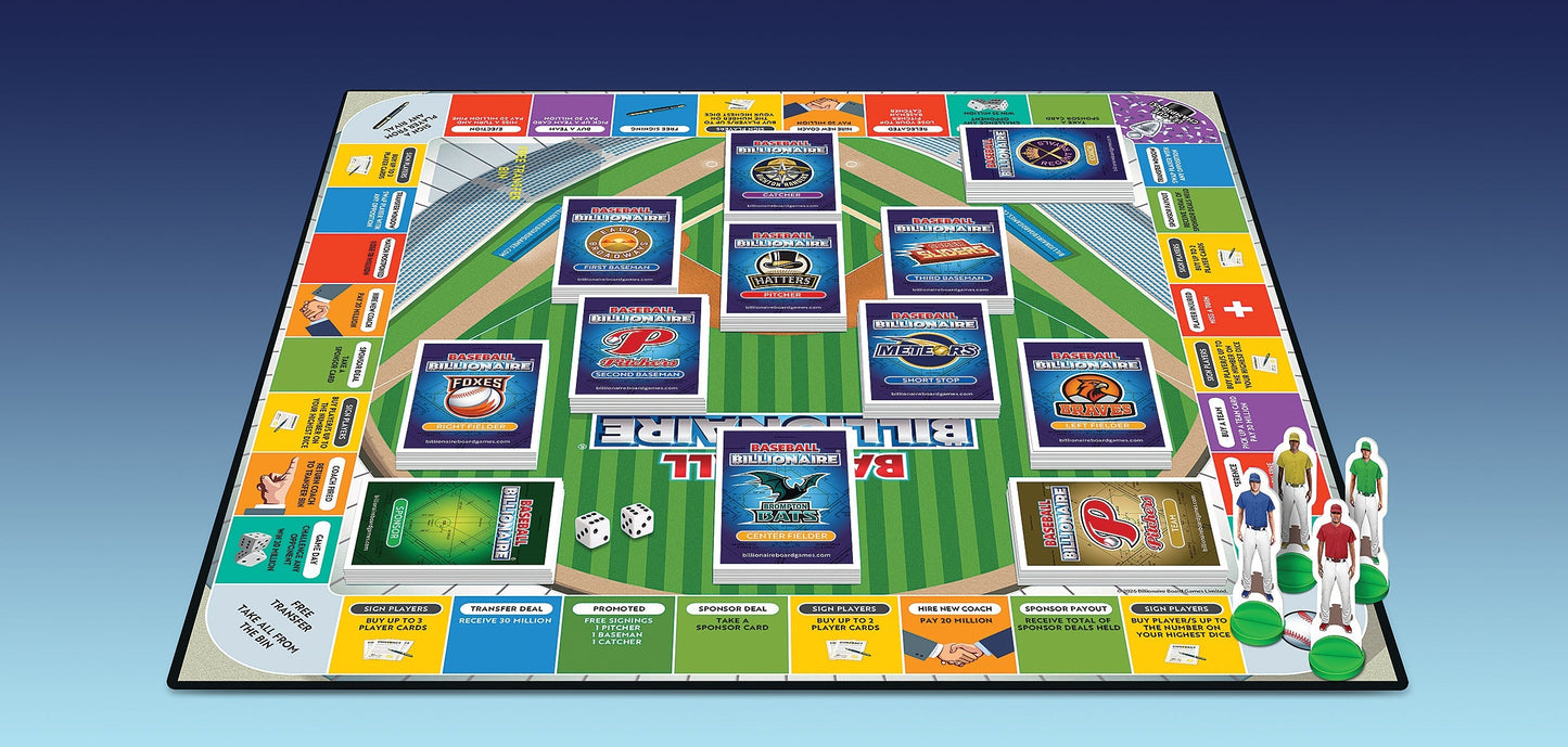 Baseball Billionaire game setup