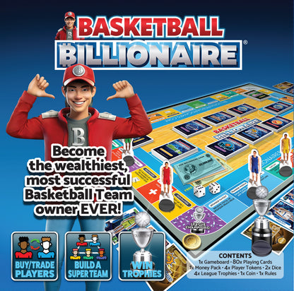 Basketball Billionaire — The Strategy Trading Board Game