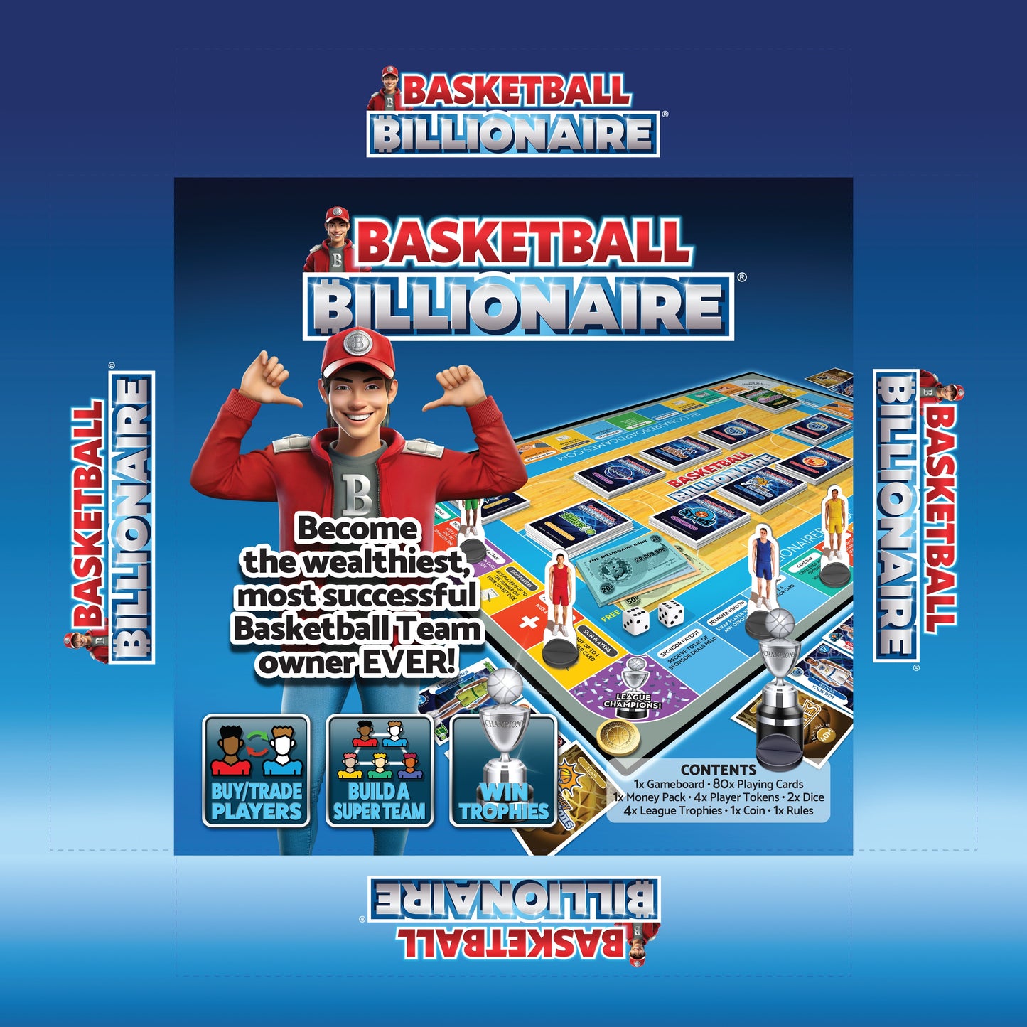Basketball Billionaire base wrap