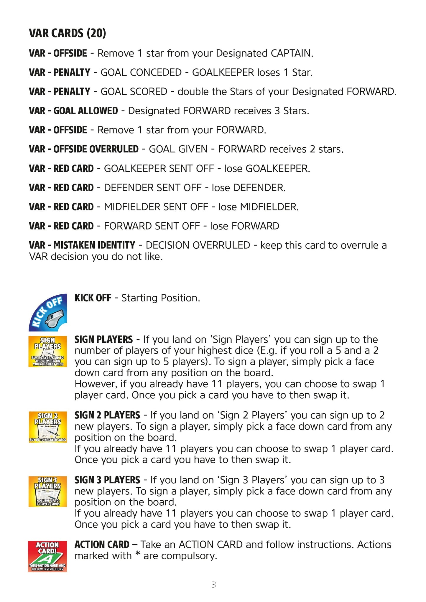 Manchester City Football Club Board Game — Champions Cup chase pages