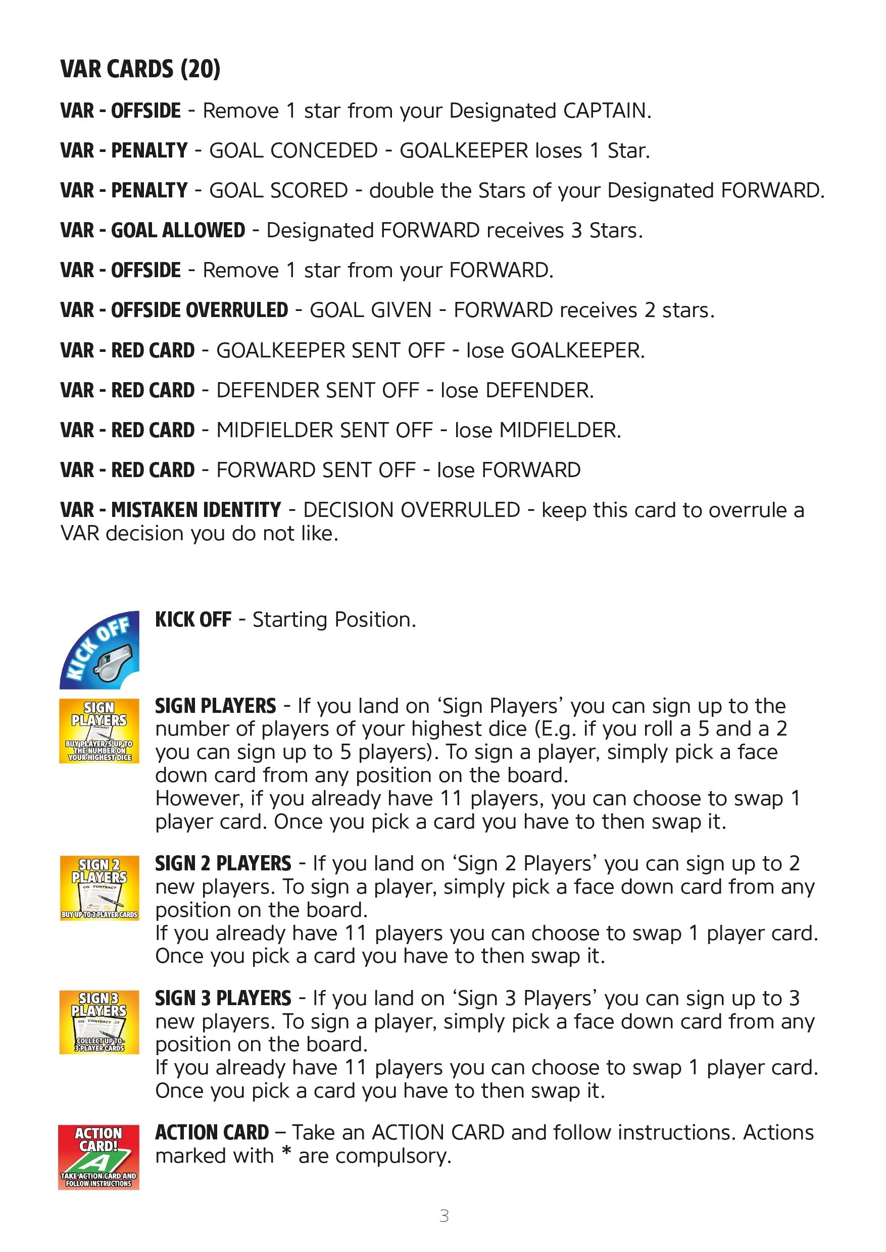 Manchester City Football Club Board Game — Champions Cup chase pages