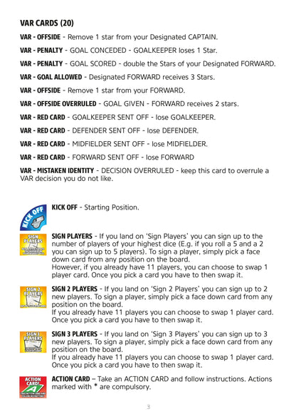 Manchester City Football Club Board Game — Champions Cup chase pages