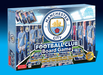Manchester City Football Club Board Game — box lid, high-res