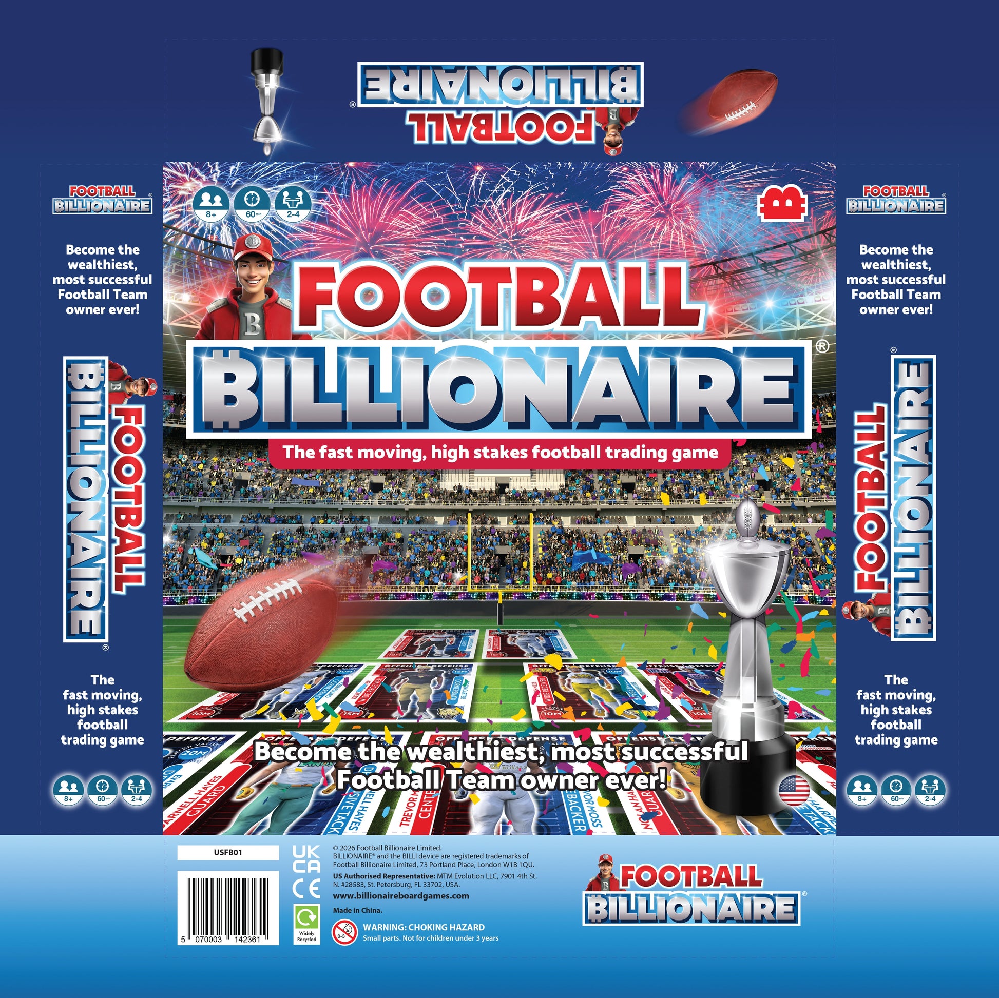 Football Billionaire US lid wrap