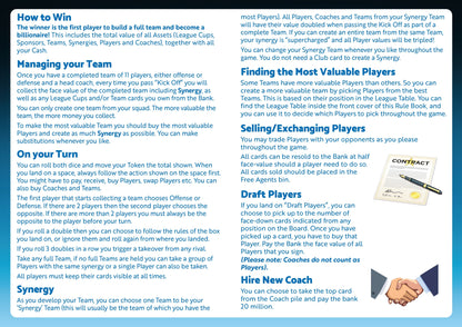Football Billionaire US rules page 3