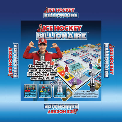 Ice Hockey Billionaire base wrap