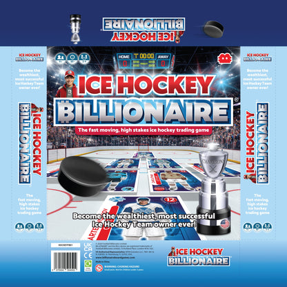 Ice Hockey Billionaire lid wrap
