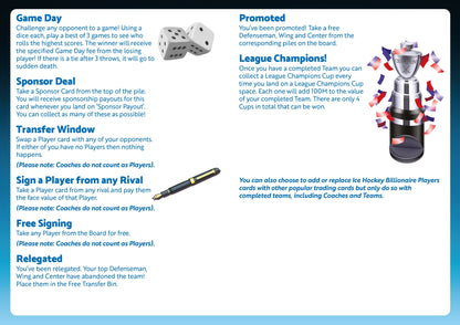 Ice Hockey Billionaire rules page 4