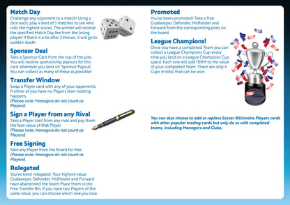 Soccer Billionaire rules page 4