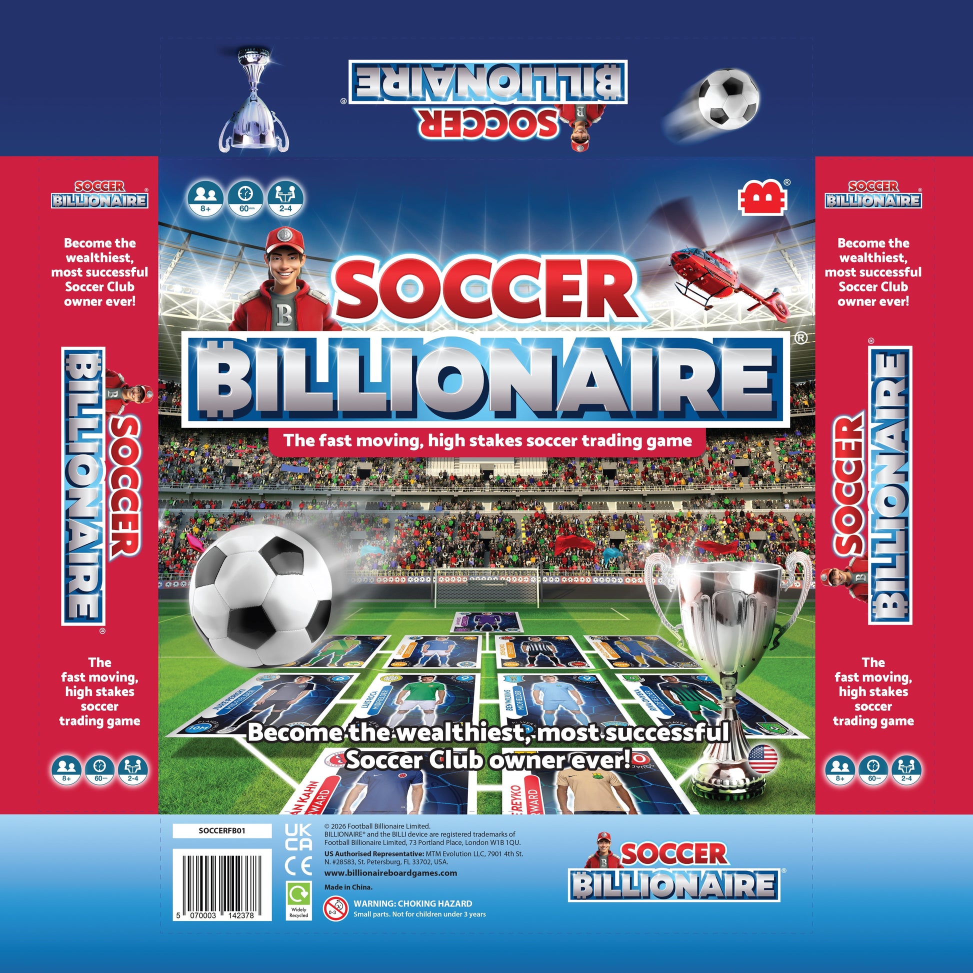 Soccer Billionaire lid wrap