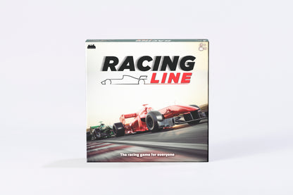 Racing Line board game box, front