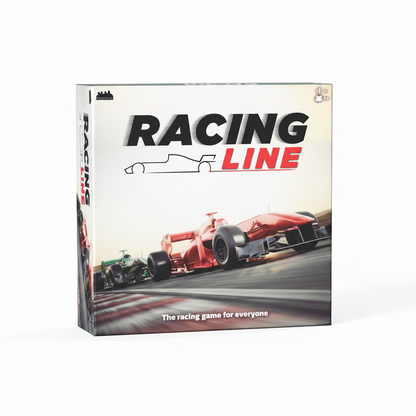 Racing Line White Background